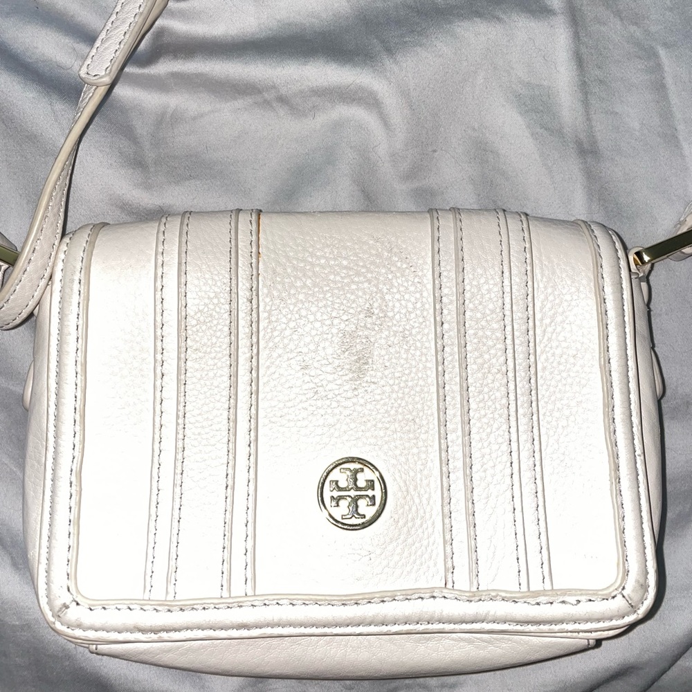 White Tory Burch Crossbody